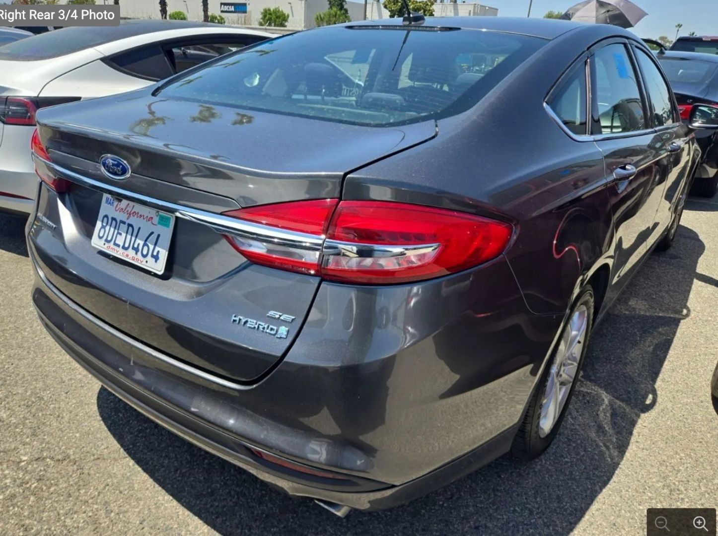 ford fusion hybrid 2018 3FA6P0LUXJR207023 image